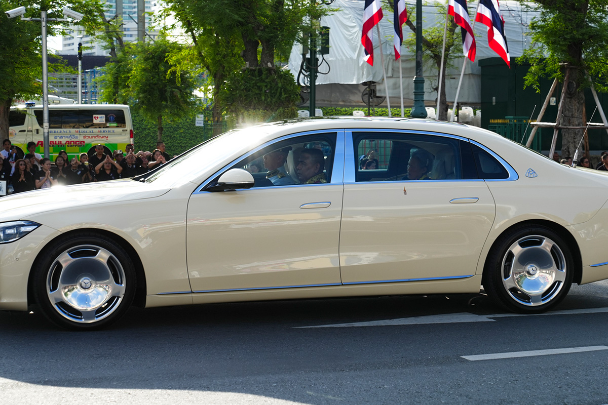 PhotoStory-บรรยากาศพิธีเคลื่อนพระศพ ‘เจ้าฟ้าพัชรกิติยาภาฯ’ สู่พระที่นั่งพิมานรัตยา ในพระบรมมหาราชวัง